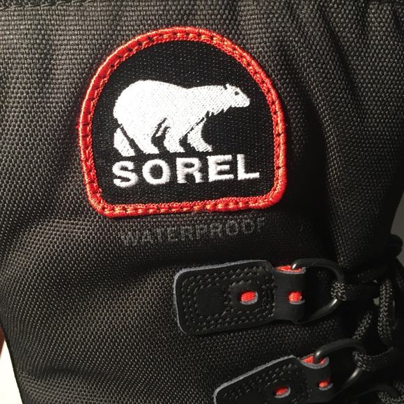 Sorel Youth Glacier XT Black Heavy Duty Winter Boots Big Kid Size 4 - Picture 10 of 13